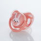 Miyocar Lovely Elephant Baby Pacifiers Bring Replacement Nipple Includes 3 Different Size Silicone Teat for Boy and Girl