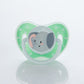 Miyocar Lovely Elephant Baby Pacifiers Bring Replacement Nipple Includes 3 Different Size Silicone Teat for Boy and Girl