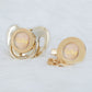 MIYOCAR Bling custom pacifier and clip set gold collection